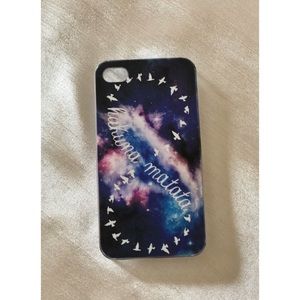 Hakunah Matata iPhone 4 Cell Phone Case